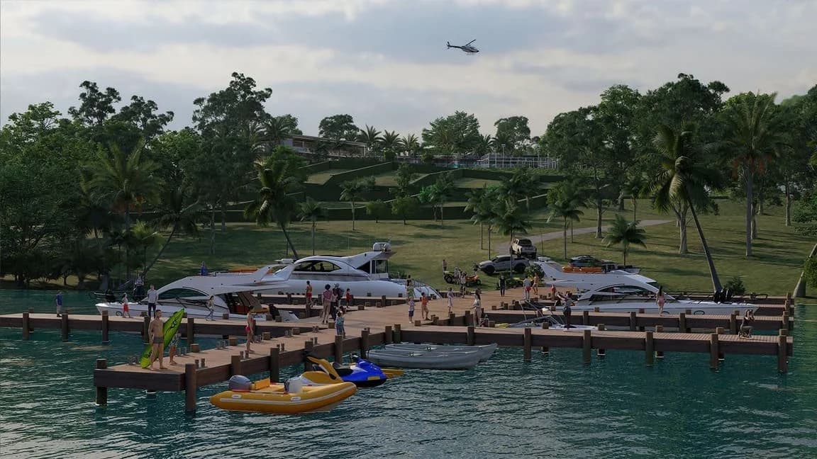 Muelle de Monte Azul Club Náutico